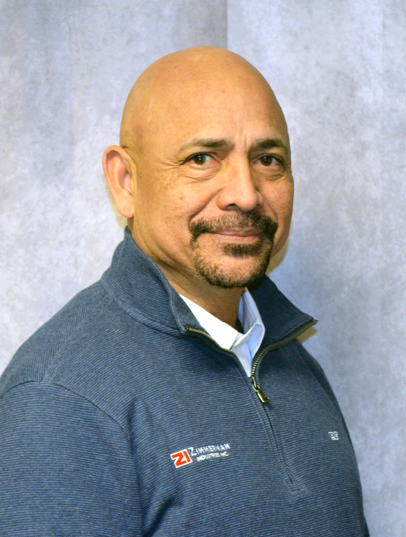 Professional headshot of Felix Delgado, Latin America/Caribbean of Zimmerman Industries, Inc. - the inventor of the original volumetric concrete mixer, made in the USA.